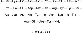 Neuropeptide Y (3-36) (human, rat) (trifluoroacetate salt) Chemische Struktur
