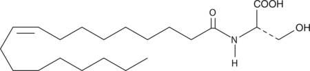 N-Oleoyl-L-Serine  Chemical Structure