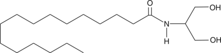 Palmitoyl Serinol Chemische Struktur