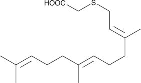 S-Farnesyl Thioacetic Acid  Chemical Structure