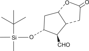 TBS-Corey Lactone Aldehyde 化学構造