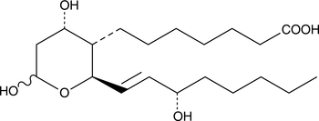 Thromboxane B1 Chemische Struktur