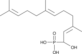 α-hydroxy Farnesyl Phosphonic Acid 化学構造