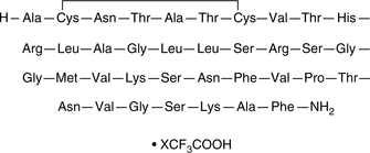 β-CGRP (human) (trifluoroacetate salt) 化学構造