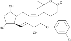 (+)-Cloprostenol isopropyl ester  Chemical Structure