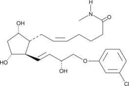 (+)-Cloprostenol methyl amide التركيب الكيميائي