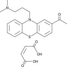 Acepromazine (maleate)  Chemical Structure