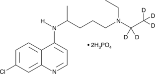 Chloroquine-d5 (phosphate) Chemical Structure