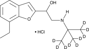 Bufuralol-d9 (hydrochloride) 化学構造