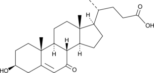 3β-OH-7-Oxocholenic Acid Chemical Structure