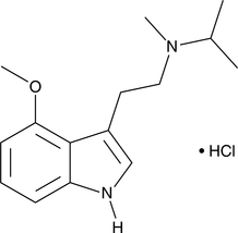 4-methoxy MiPT (hydrochloride) التركيب الكيميائي
