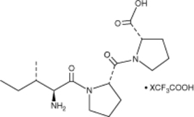 H-Ile-Pro-Pro-OH (trifluoroacetate salt) 化学構造