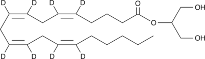 2-Arachidonoyl Glycerol-d8  Chemical Structure