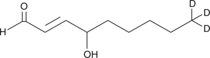 4-hydroxy Nonenal-d3  Chemical Structure