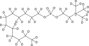Dodecylphosphocholine-d38 التركيب الكيميائي