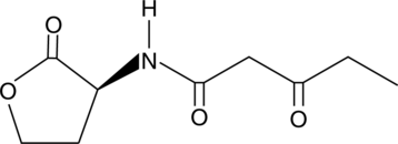 N-3-oxo-pentanoyl-L-Homoserine lactone  Chemical Structure