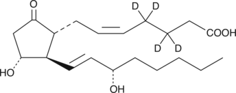 Prostaglandin E2-d4  Chemical Structure