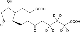 tetranor-PGDM-d6 化学構造