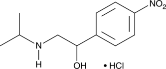 Nifenalol (hydrochloride) Chemische Struktur
