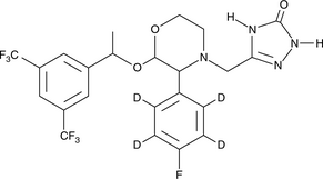 rac-Aprepitant-d4  Chemical Structure