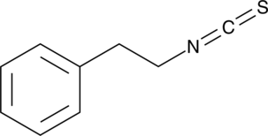 Phenethyl isothiocyanate 化学構造