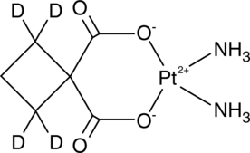 Carboplatin-d4 Chemische Struktur