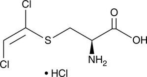 S-(1,2-Dichlorovinyl)-Cysteine (hydrochloride) 化学構造