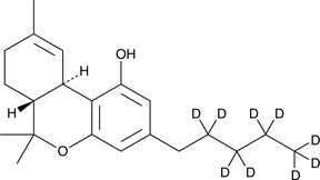 δ9-THC-d9 (CRM)  Chemical Structure