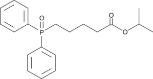 Isopropyl 5-(Diphenylphosphoryl)pentanoate  Chemical Structure