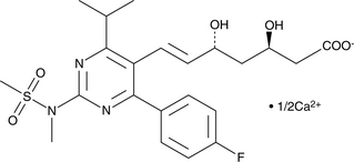 (3R,5R)-Rosuvastatin (calcium salt)  Chemical Structure