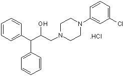 BRL 15572 hydrochloride Chemische Struktur