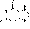Theophylline التركيب الكيميائي