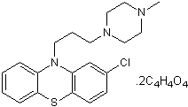 Prochlorperazine dimaleate Chemical Structure