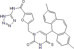 AR-C 118925XX  Chemical Structure