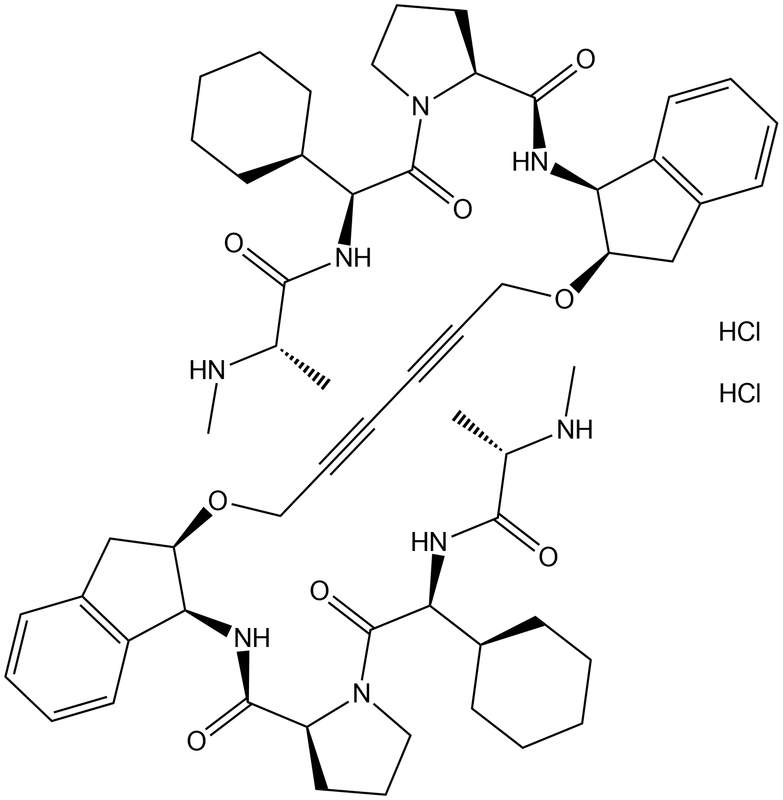 AZD 5582 dihydrochloride التركيب الكيميائي