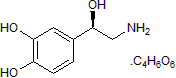 Noradrenaline bitartrate Chemische Struktur