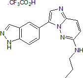 CHR 6494 trifluoroacetate  Chemical Structure