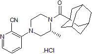 VU 0469650 hydrochloride 化学構造