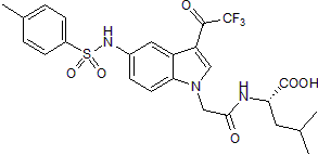 NTRC 824 化学構造