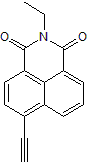 4-ethynyl-N-ethyl-1,8-naphthalimide  Chemical Structure