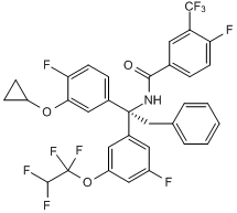 BMS 795311 Chemische Struktur