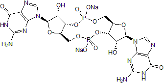 c-Di-GMP sodium salt التركيب الكيميائي
