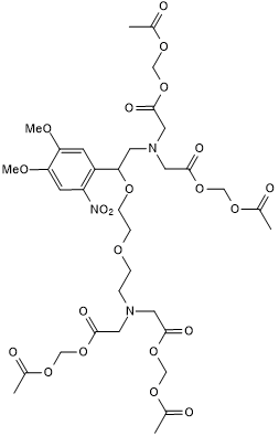 DMNPE-4 AM-caged-calcium التركيب الكيميائي
