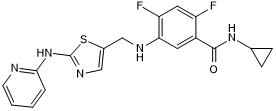 BMS 605541  Chemical Structure