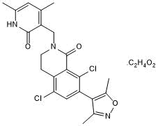 PF 06726304 acetate 化学構造