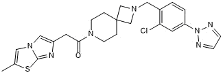 PF 04628935 化学構造