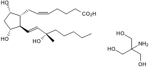 Carboprost tromethamine 化学構造