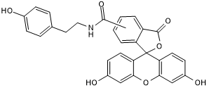 Fluorescein Tyramide Chemische Struktur