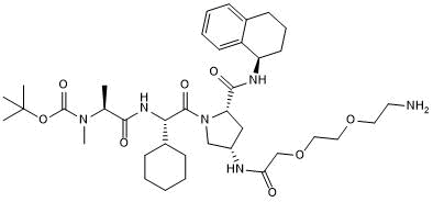 A 410099.1 amide-PEG2-amine التركيب الكيميائي
