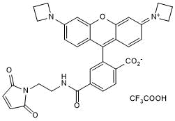 Janelia Fluor 549, Maleimide Chemische Struktur